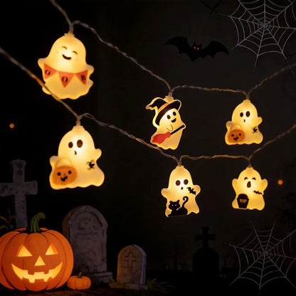 Halloween Ghosts String Lights 