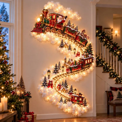 New Christmas Magic Trail Wall Light-LED Glowing 