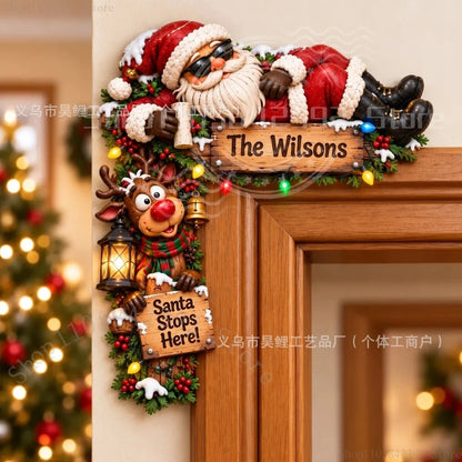  Door Frame Christmas Door Frame Decoration Decoration