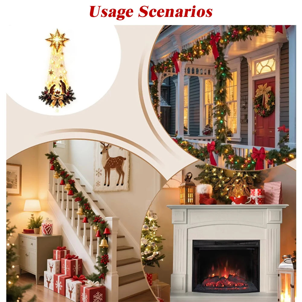 Glowing Christmas Hanging Ornament LED 