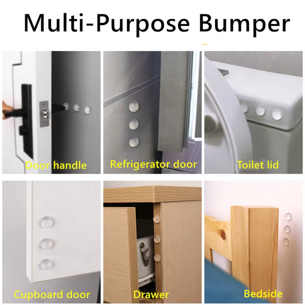 100Pcs Rubber Door/Draw Damper