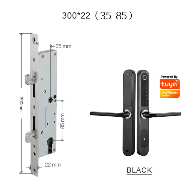Smart Fingerprint and Digital Code Door Lock 