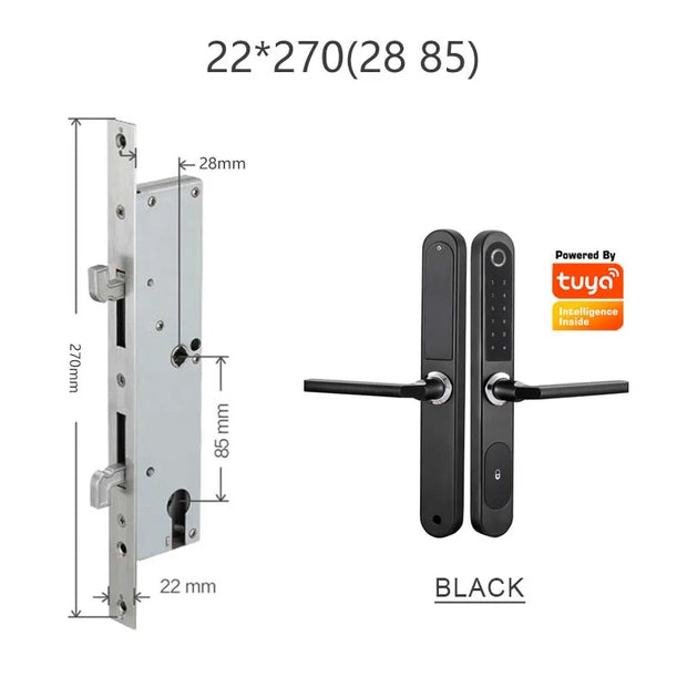 Smart Fingerprint and Digital Code Door Lock 
