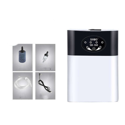 Songbao Small Aquarium Oxygen Pump Ultra quiet Charging for Fish Tank