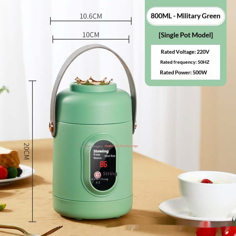 Portable Smart Mini Health-Preserving Electric Hot Pot for convenient everyday cooking