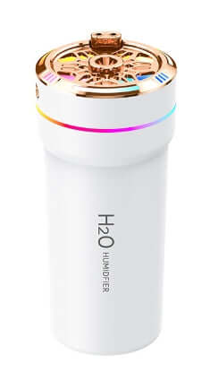 Mini Car Humidifier with Starry Sky Projection Light