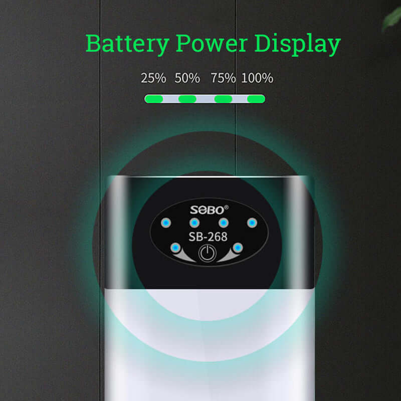 Songbao Small Aquarium Oxygen Pump Ultra quiet Charging for Fish Tank