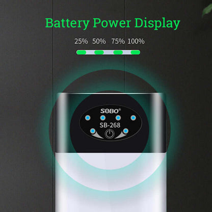 Songbao Small Aquarium Oxygen Pump Ultra quiet Charging for Fish Tank