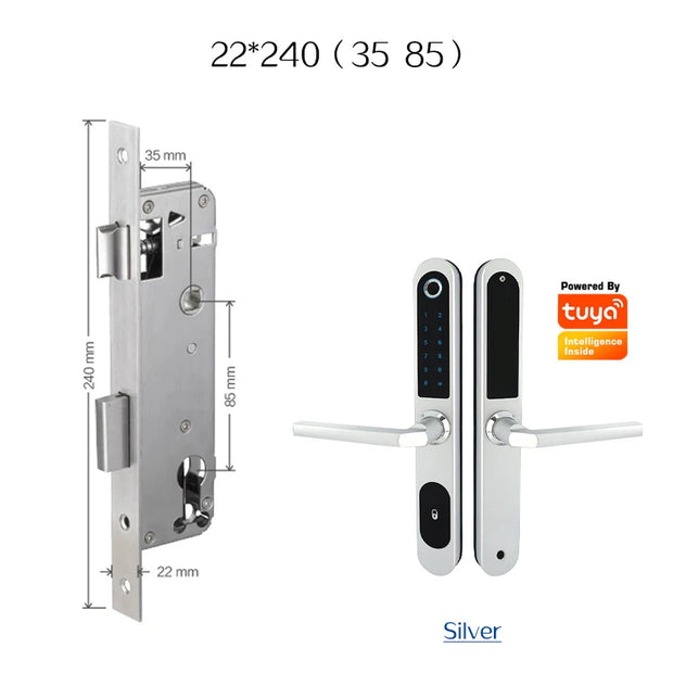 Smart Fingerprint and Digital Code Door Lock 