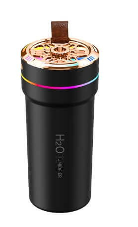 Mini Car Humidifier with Starry Sky Projection Light
